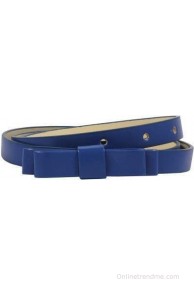 Something Special Women, Girls Casual, Formal, Party Blue Artificial Leather Belt(Blue)